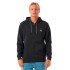 Moletom Rip Curl Homem Horizon Zip Thru Preto