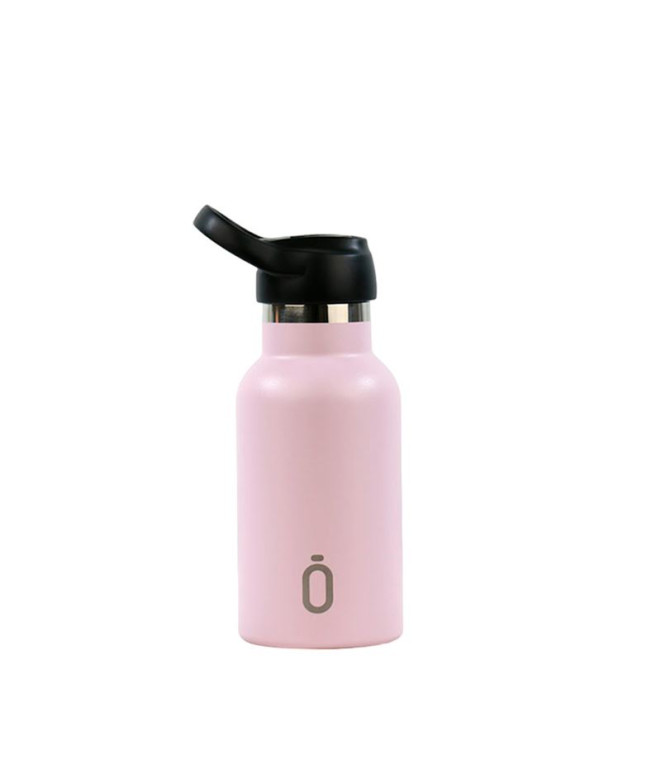 Botella Termo Runbott 350Ml Rosa Empolvado Tapon Sport