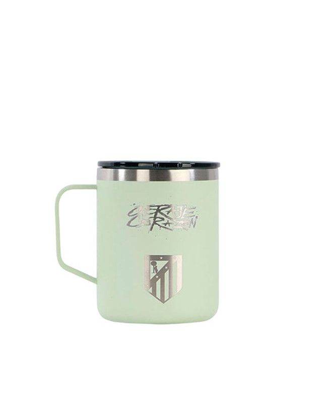 Caneca Termo Caneca Runbott Atlético de Madrid 400 ml Melão