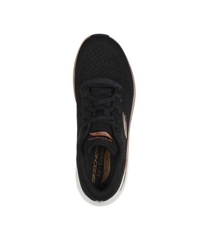 Zapatillas Skechers Arch Fit 2.0 Negro  Mujer