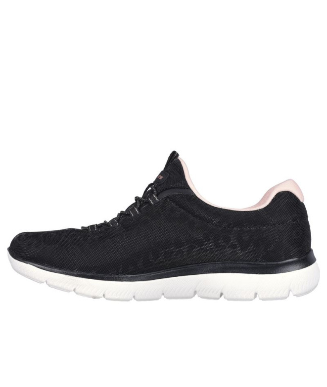 Zapatillas Skechers Summits Negro Mujer