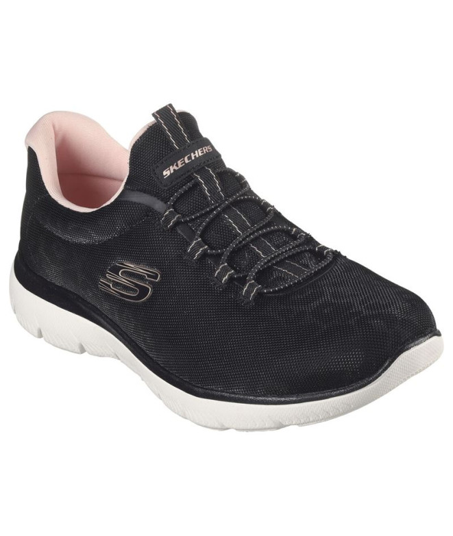 Zapatillas Skechers Summits Negro Mujer