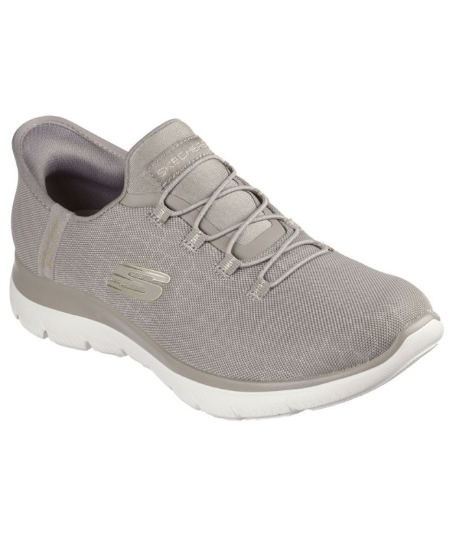 Chaussures Skechers Slip-Ins Summits Beige Femme