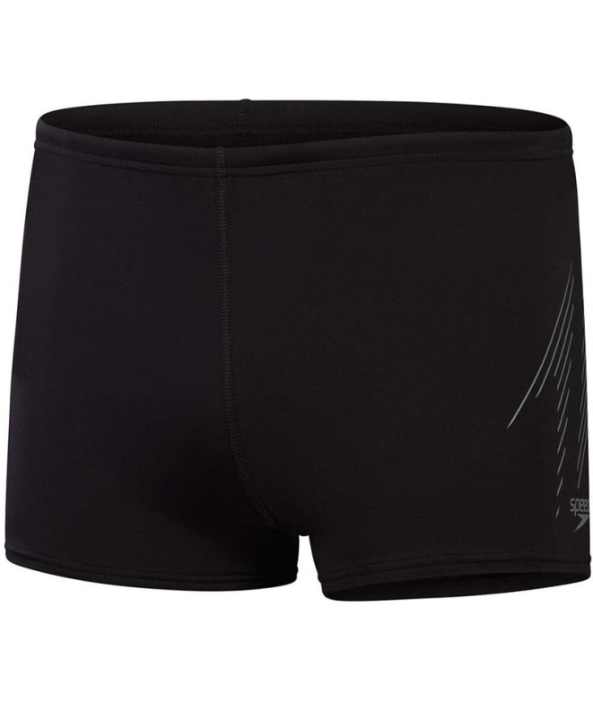 Bañador de Natación Speedo Hyperboom Placement Aquashort Hombre Negro