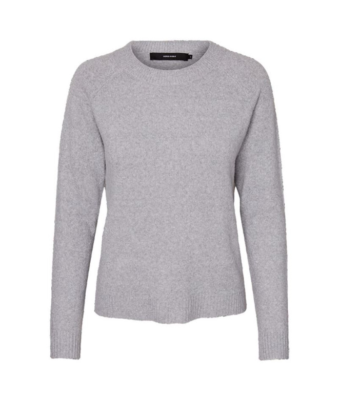 Sweat Vero Moda doffy col rond Beaucoup Blue Femme