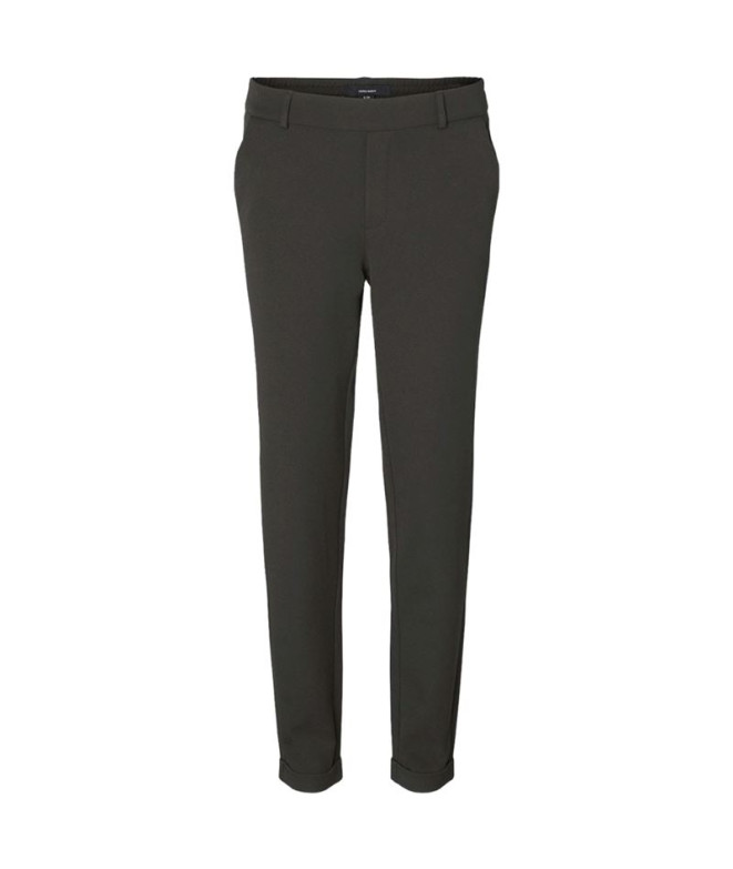 Pantalons Vero Moda maya Looseolid Peat Femme