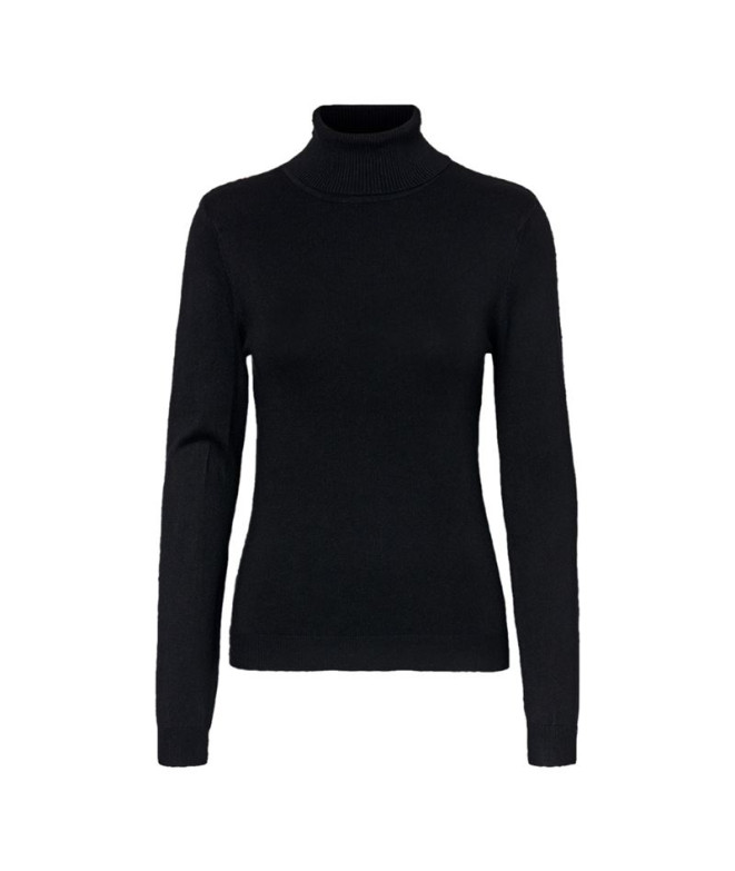 Sweat Vero Moda gloryollneck Noir Femme