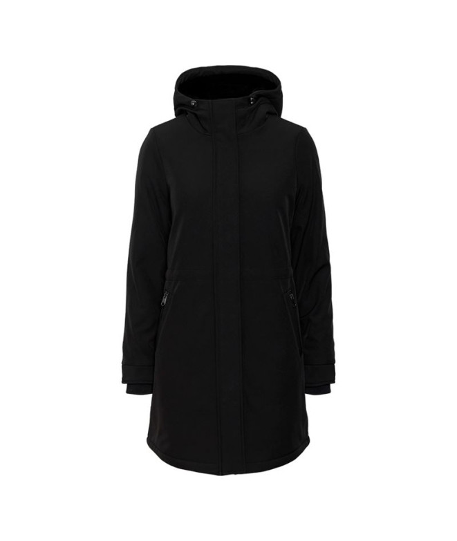 Veste Vero Moda cleanmila 3/4 Noir Femme