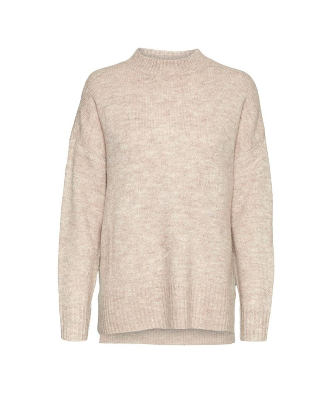 Sudadera Vero Moda lefile Oversize Boxy Birch Mujer