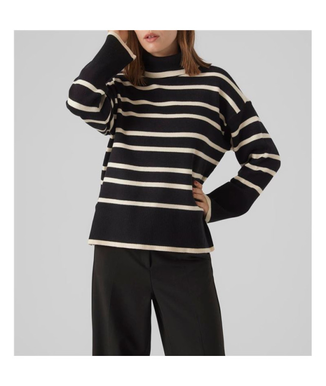 Sudadera Vero Moda sabaollneck Birch Mujer