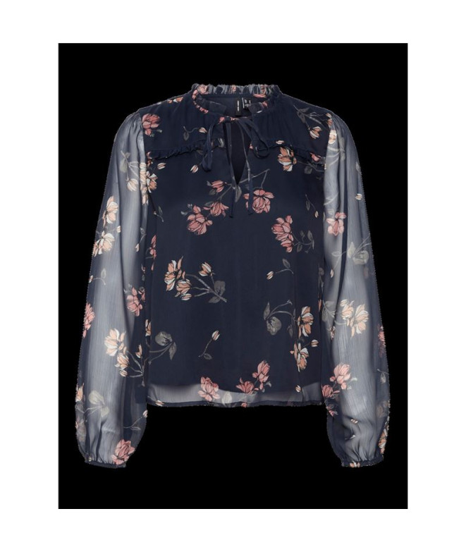 Camiseta Vero Moda milla Navy Blazer Mujer