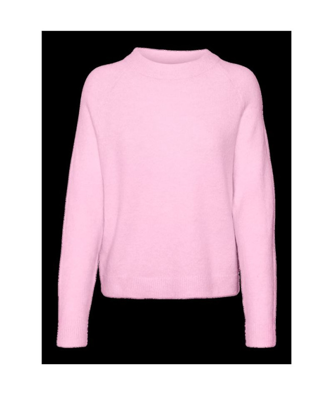 Moletom Vero Moda filuca O-Neck Sachet Rosa Mulher