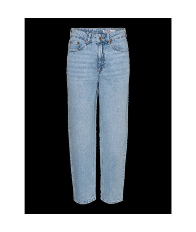 Pantalons Vero Moda tessa Jeansa339 Bleu clair Denim Femme