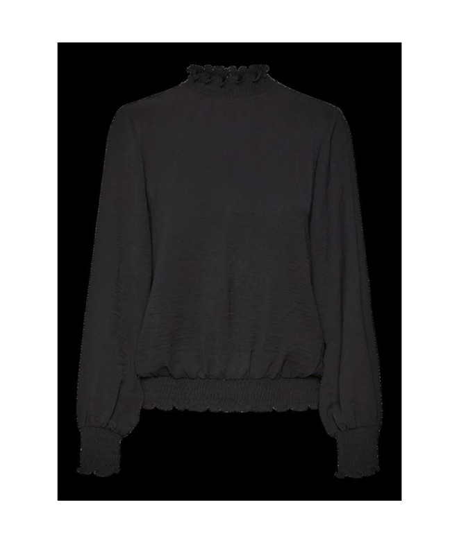 Camiseta Vero Moda alvamock Black Mujer