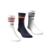Calcetines adidas 3Stripes Cushioned Sportswear Crew 3 Pair Infantil Blanco