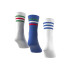 Calcetines adidas 3Stripes Cushioned Sportswear Crew 3 Pair Infantil Blanco