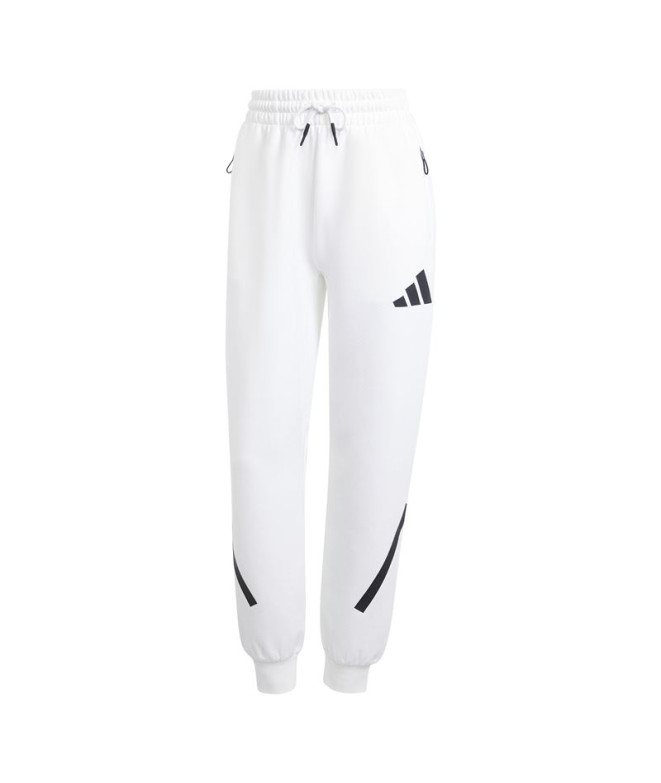 Pantalones adidas Z.N.E. Mujer Blanco