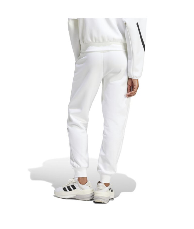 Pantalones adidas Z.N.E. Mujer Blanco