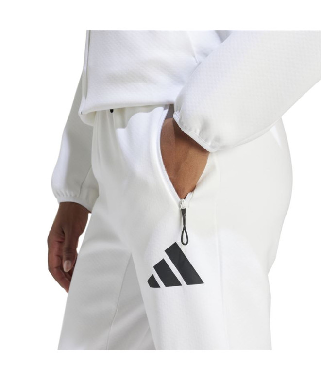 Pantalons adidas Femme Z.N.E. White