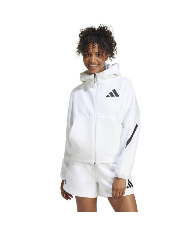 Chaqueta adidas Z.N.E. Full Zip Hoodie Mujer...