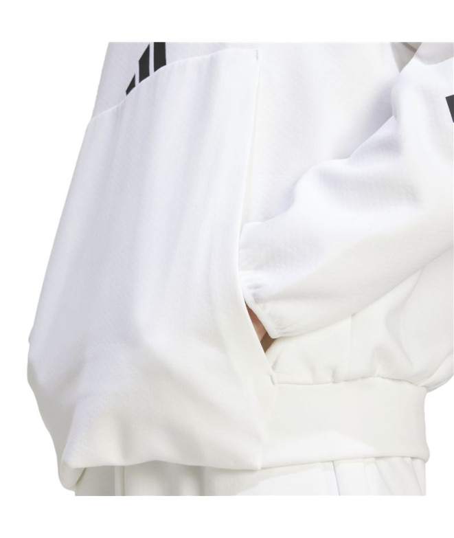 Sweat adidas Homme Sweat à capuche Z.N.E. blanc