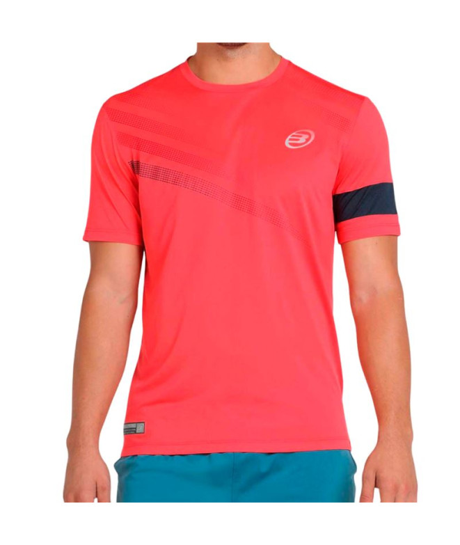 Camiseta Homem Bullpadel Cambre 056 Framboesa