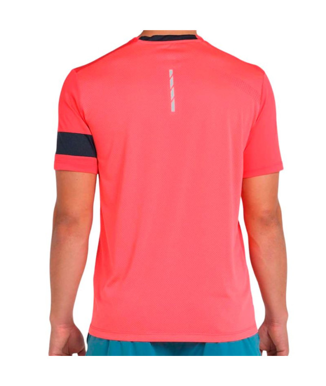 Camiseta Homem Bullpadel Cambre 056 Framboesa