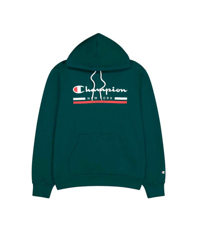 Sudadera Champion Hooded Sweatshirt Hombre Hlg/Noxm