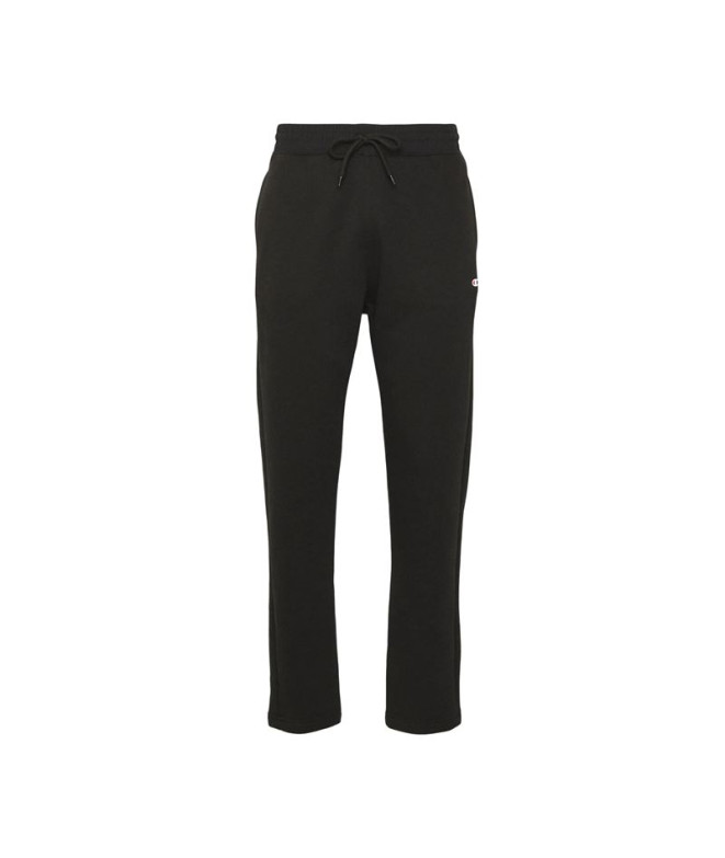 Pantalón Champion Straight Hem Pants Hombre Negro