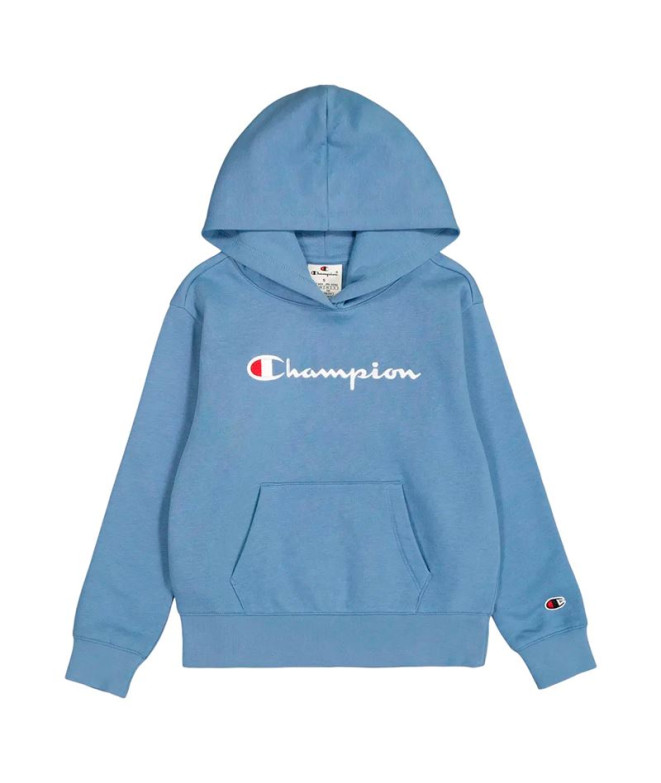 Sudadera Champion Hooded Sweatshirt Infantil Azul