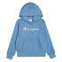Moletom Champion Hoodie Menino Azul