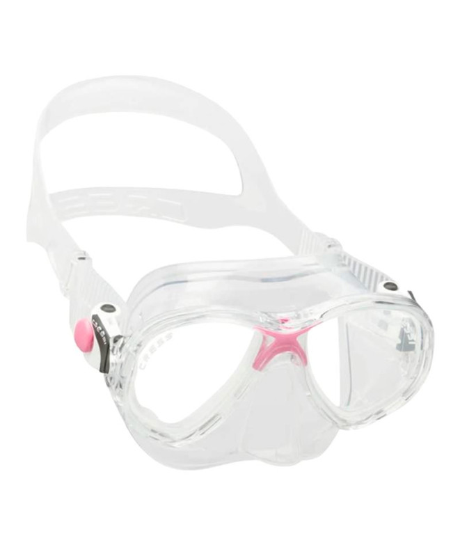 Masque transp. rose Cressi Marea Junior