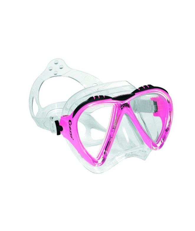 Máscara Cressi Lince 2 Transp.-Rosa