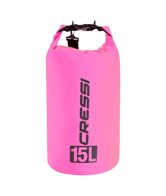 Bolsa Cressi Dry Pvc Rosa 15Lts