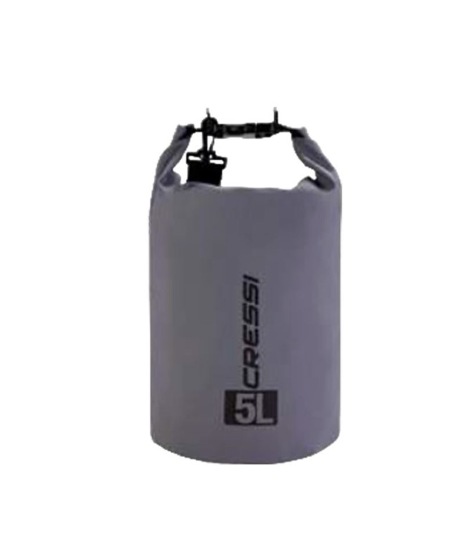 Bolsa Cressi Dry Pvc Cinzento 5Lts