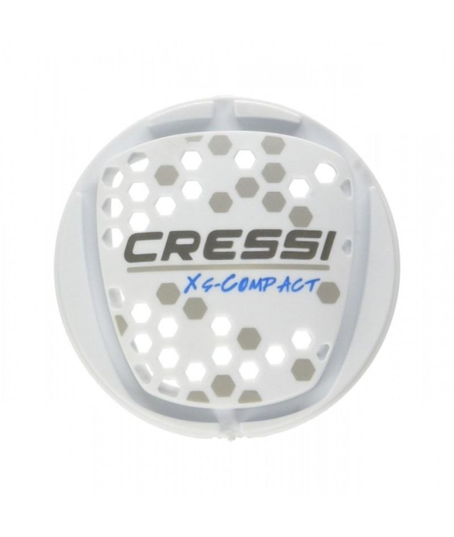 Borracha Cressi Push Button Branco XS Compacto