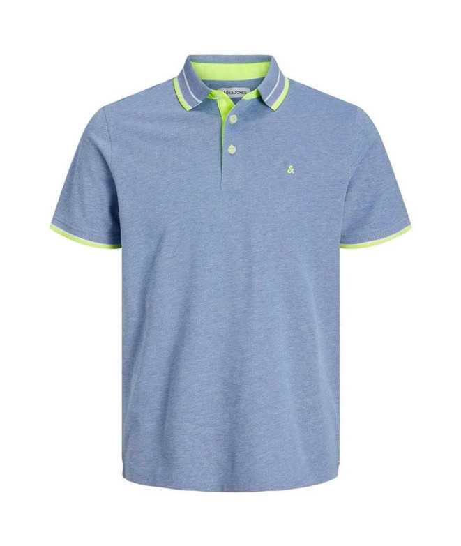 Polo Jack & Jones paulos Pls Hombre Bright Cobalt
