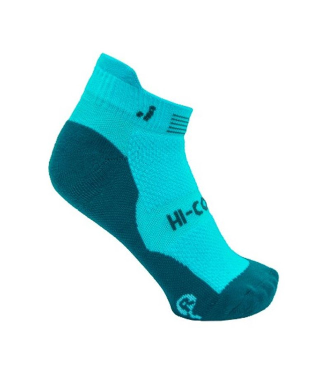 Calcetines Joluvi Hi-Cool Run Fever Turquesa Azul Lago 2 Pares