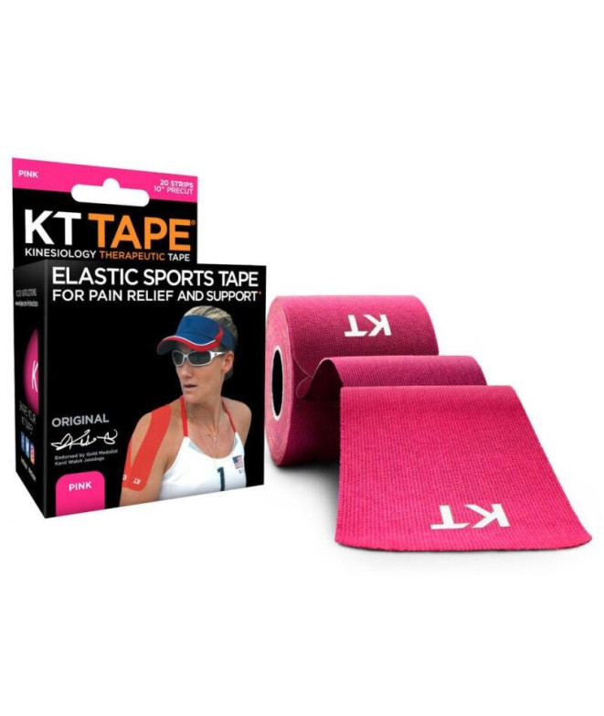 Cintas KT Original Tape Precut (20 X 25cm) 5 Meters Pink