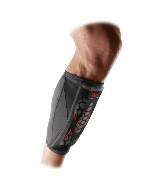 Caneleiras Mc David Elite Runners Therapy Shin Splint Sleeve Preto