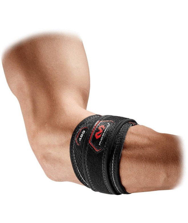 Codera Mc David Tennis Elbow Strap With Pads Black