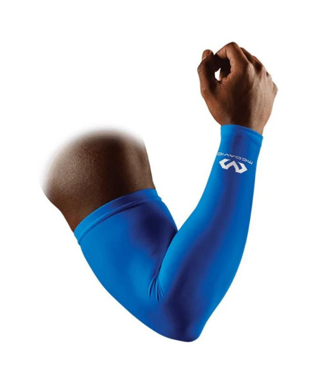 Manguitos MC David Compression Arm Sleeve / Pair Royal Blue