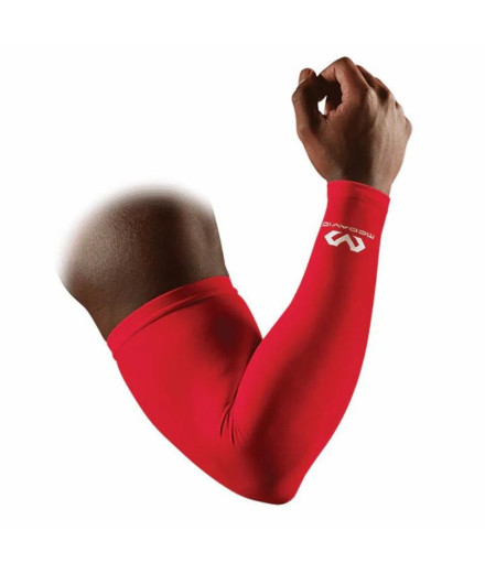 Manguitos MC David Compression Arm Sleeve / Pair Scarlet