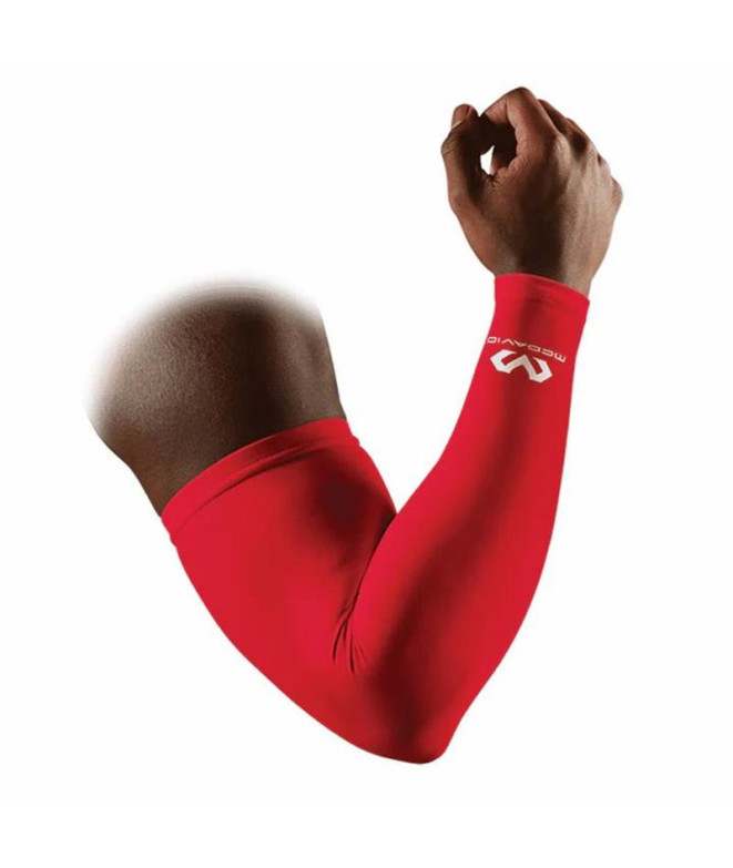 Manguitos MC David Compression Arm Sleeve / Pair Scarlet