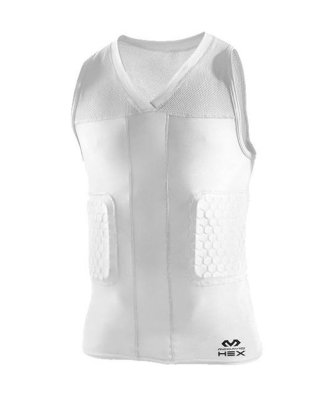 Camiseta MC David HexTM Tank White Hombre
