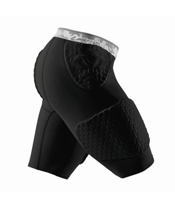 Mallas MC David Hex With Contoured Wrap-around Black Hombre