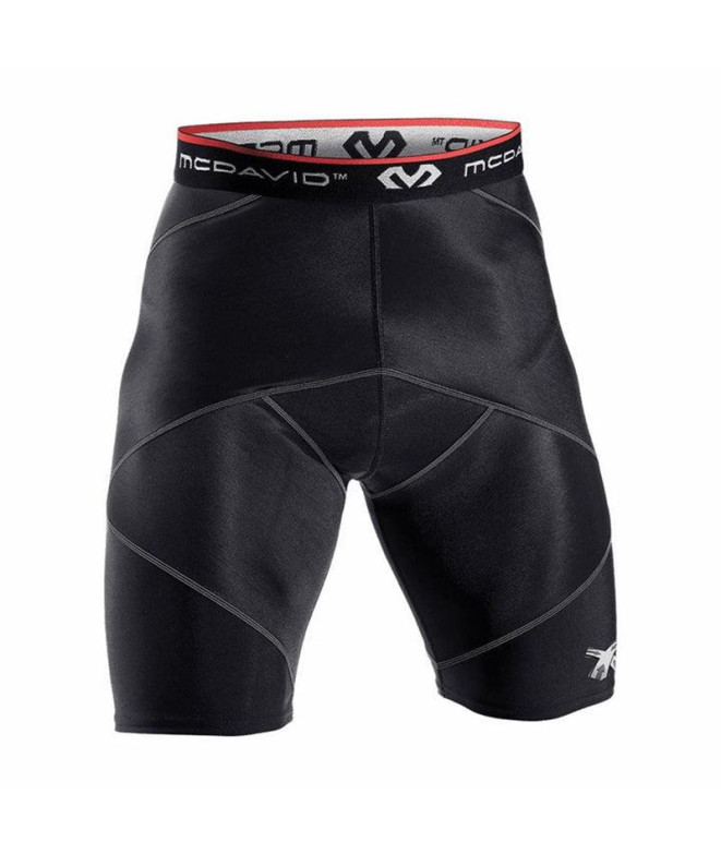 Mallas MC David Cross Compression With Hip Spica Black Hombre