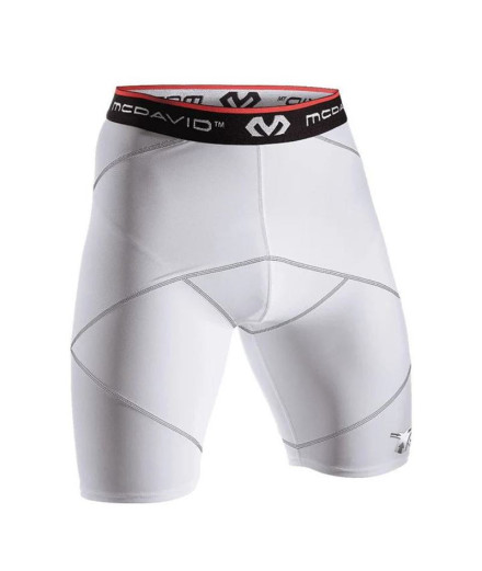 Mallas MC David Cross Compression With Hip Spica White...