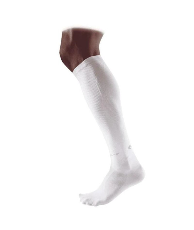 Chaussettes MC David Elite Recovery Compression Pair Blanc