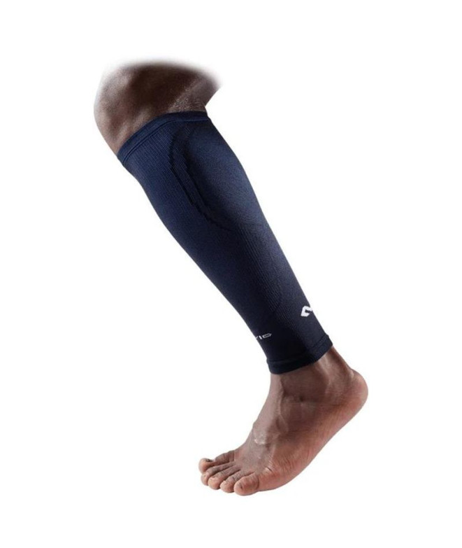 Protège-mollets MC David Elite Compression Calf Sleeves / Pair Black/Alt Blue